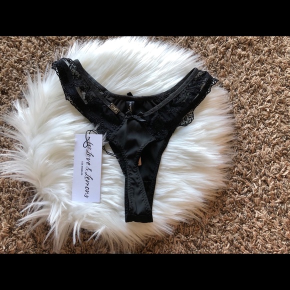 NWT For Love And Lemons Laurel Lingerie Set XXS - Picture 5 of 9